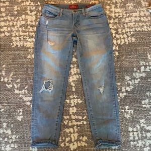 Lucky Brand Sienna Cigarette Distressed Jean 25